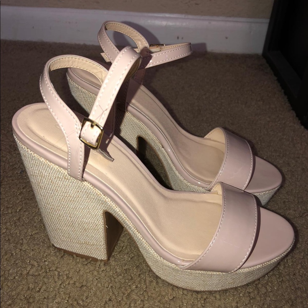 ROSE PLATFORM HEELS
